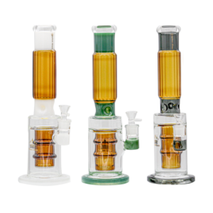16'' TRIPLE HONEY COMB URBAN GLASS WATERPIPE