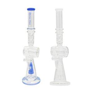 18'' TRIPLE SHOWERHEAD CONE URBAN GLASS WATERPIPE