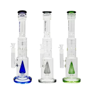 19'' CYLINDER CONE URBAN GLASS WATERPIPE (G 35020)