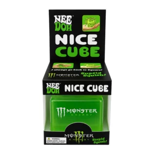 NEE DOH MONSTER ENERGY NICE CUBE SQUISHY- BOX OF 12