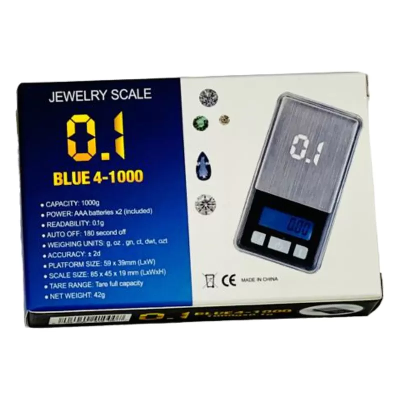 JEWELRY SCALE BLUE 4 -1000