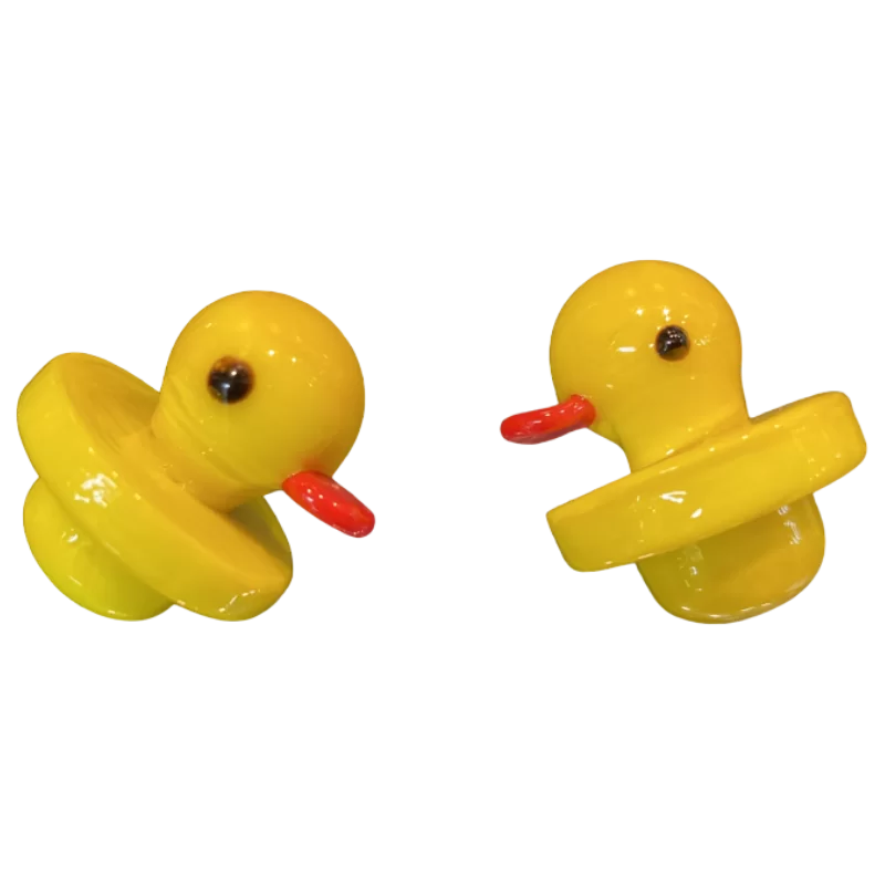 YELOOW DUCK GLASS CARB CAP