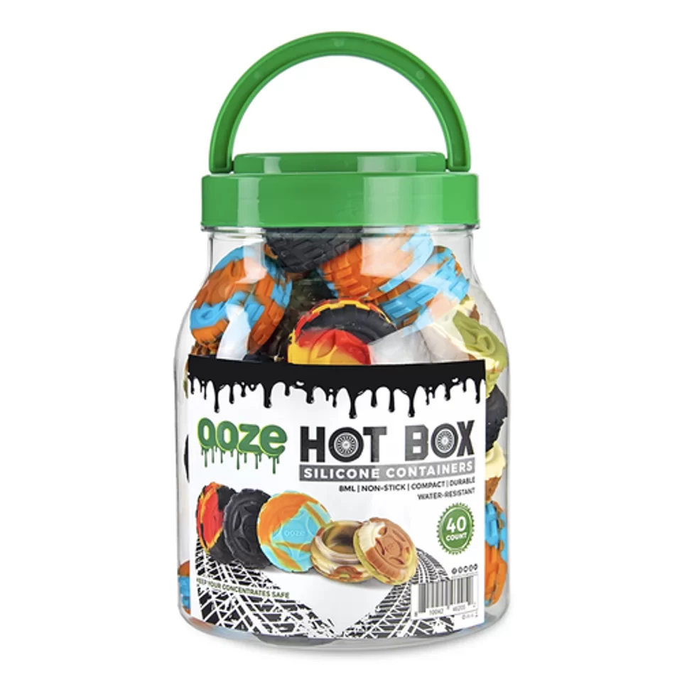 OOZE HOT BOX SILICON CONTAINER 40CT