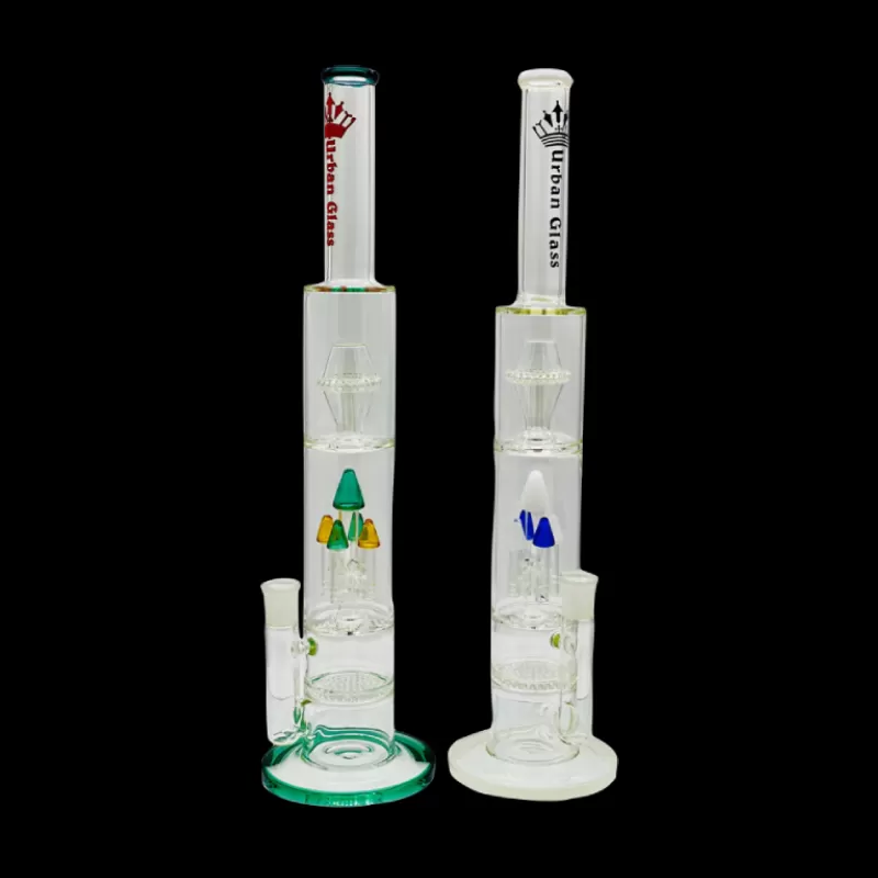 18'' HONEYCOMB + BULLET TREE PERCULATOR W/ SPLASH GUARD