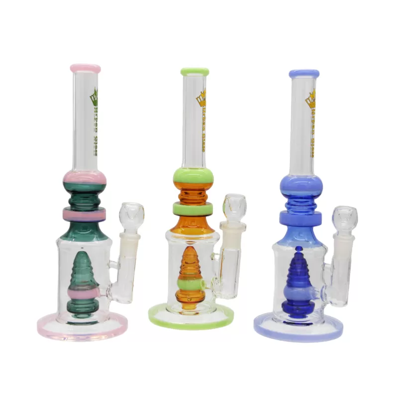 12'' URBAN GLASS SHOWERHEAD WATERPIPE