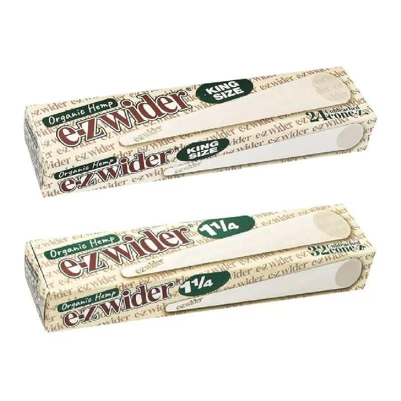 Organic Hemp Cones by EZ Wider – distributed by Gotham Distro