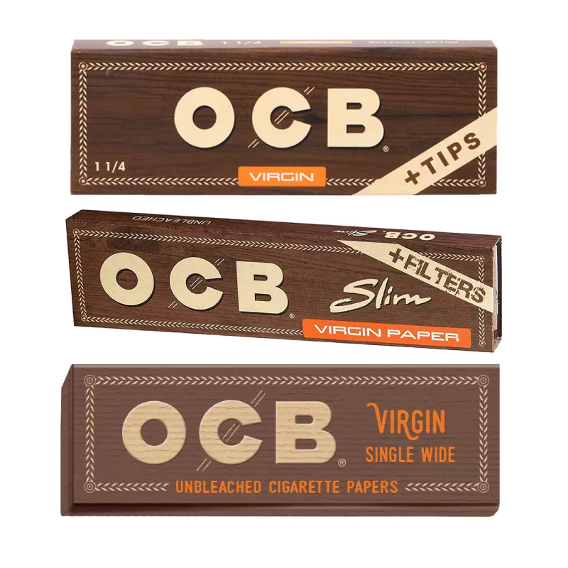 Virgin Rolling Papers by OCB – distributed by Gotham Distro