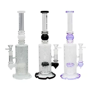 12'' TRANSLUCENT SPIRAL URBAN GLASS WATERPIPE