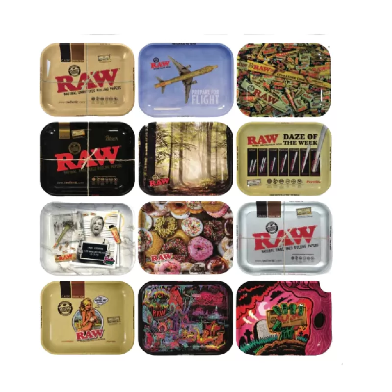 LARGE METAL TRAYS RAW