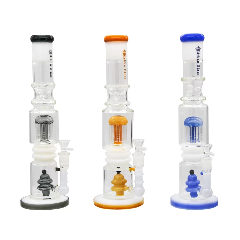 16'' 10 ARM URBAN GLASS WATERPIPE