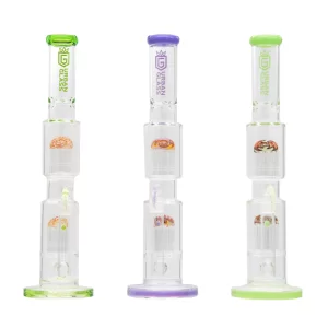 18” MULTI CHAMBER URBAN GLASS WATERPIPE