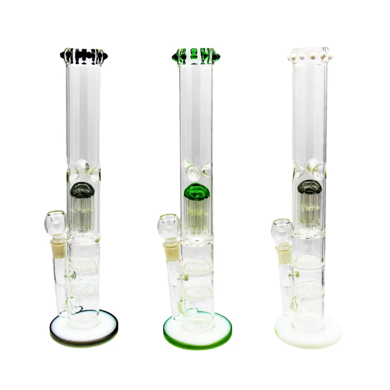 16'' DOUBLE CHAMBER 2 PERC TREE WATERPIPE