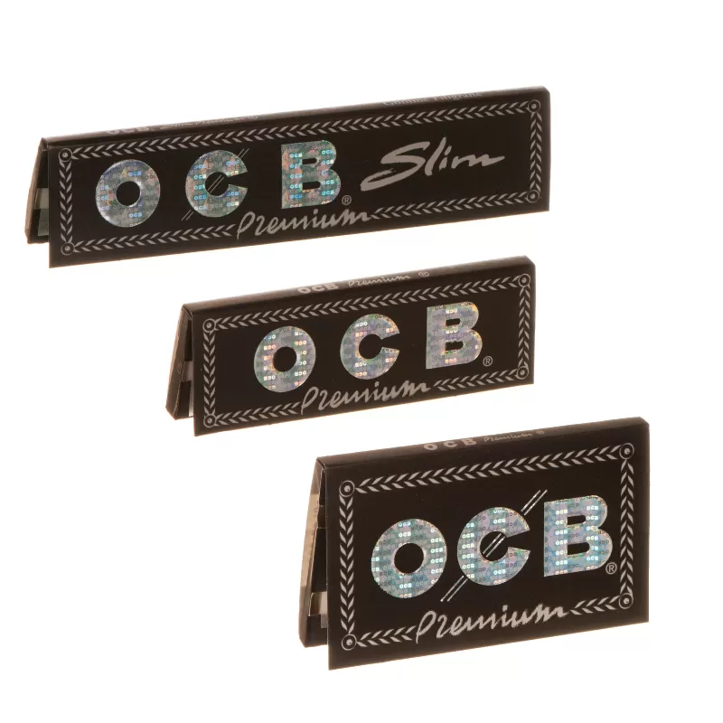 Kingsize Slim Organic Hemp Cigarette Papers by OCB – distributed by Gotham Distro