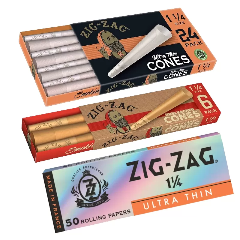 ZIGZAG 1.25 CONE/PAPERS