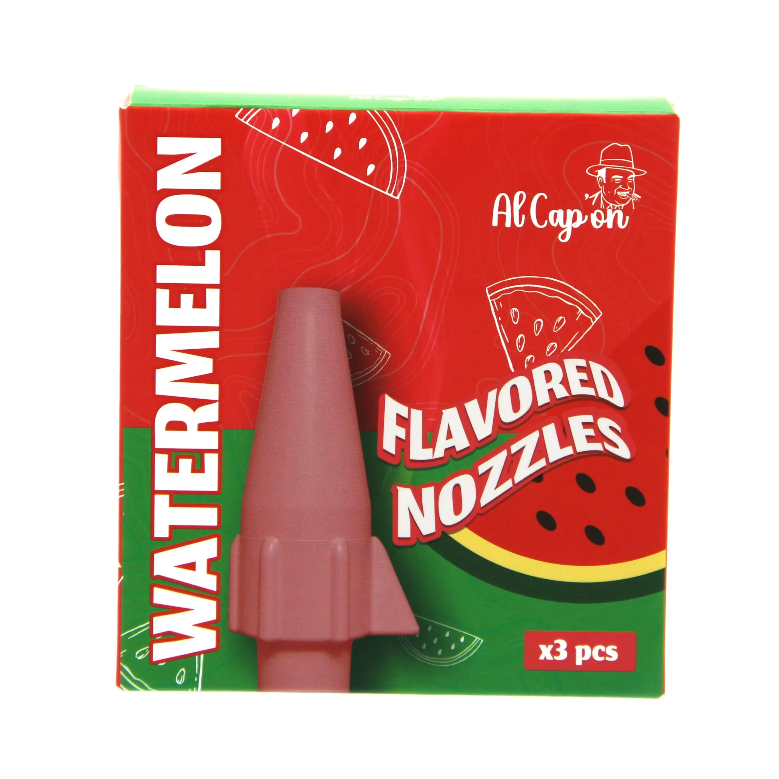 AL CAP ON FLAVORED NOZZLES WATERMELON - BOX OF 3