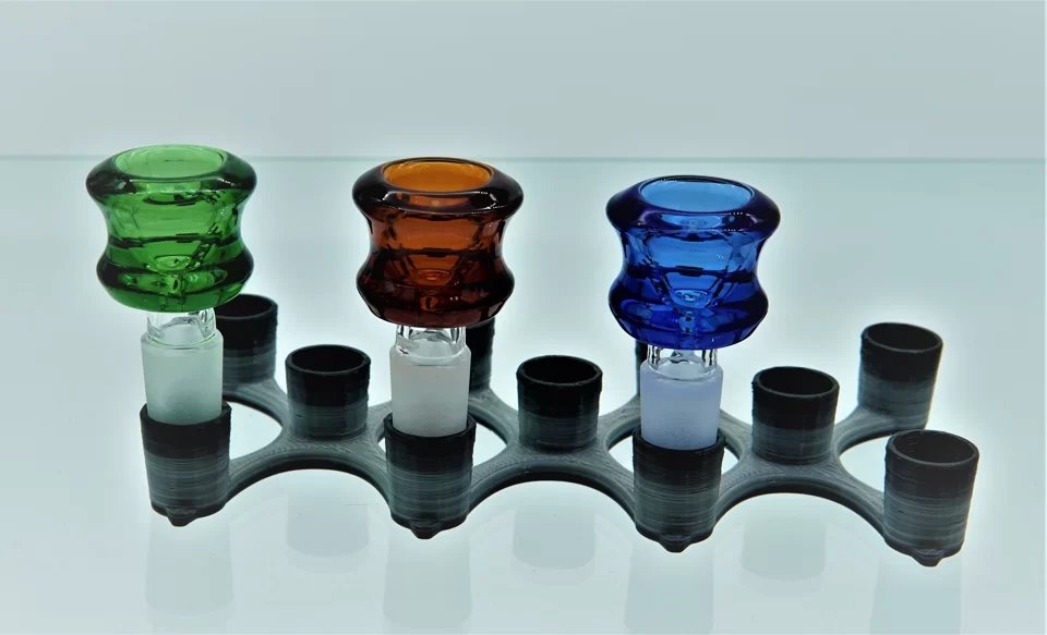 COLORED GLASS BOWL 14MM