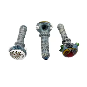 4.5'' HONEYCOMB PIPE WITH STICKER HEAD HAND PIPE