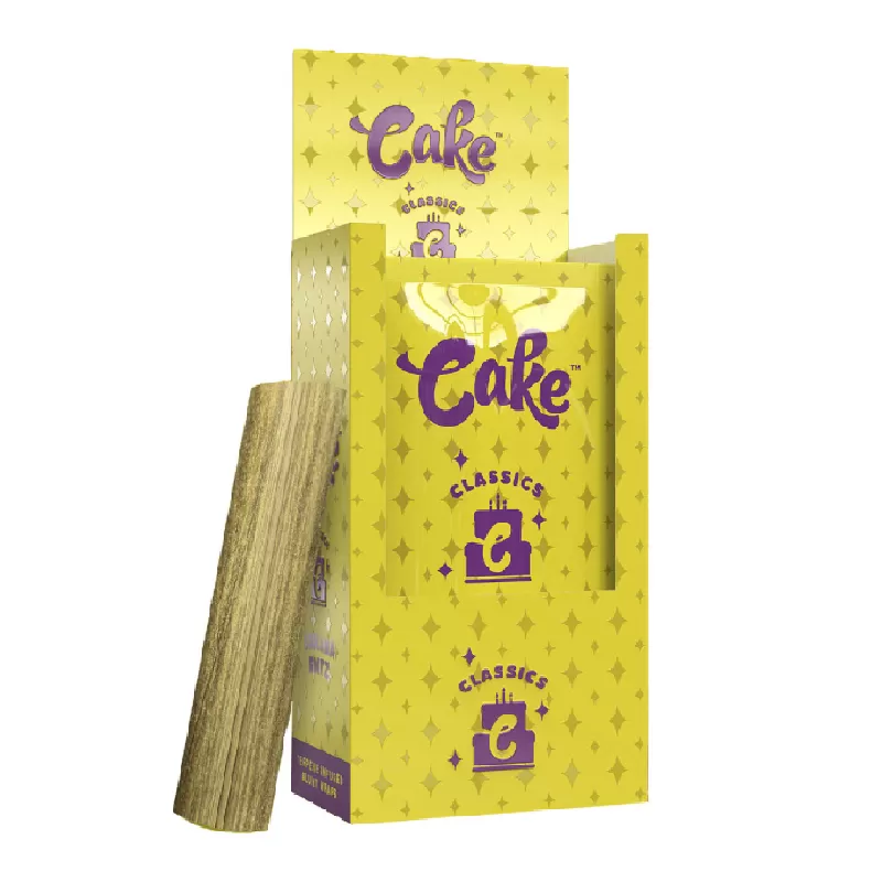 CAKE TERPENE INFUSED BLUNT WRAP 25CT BANANA RUNTZ