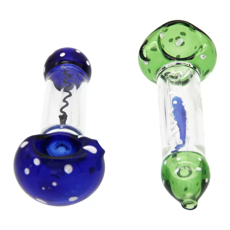 V 4 BUG GLASS  HAND PIPE