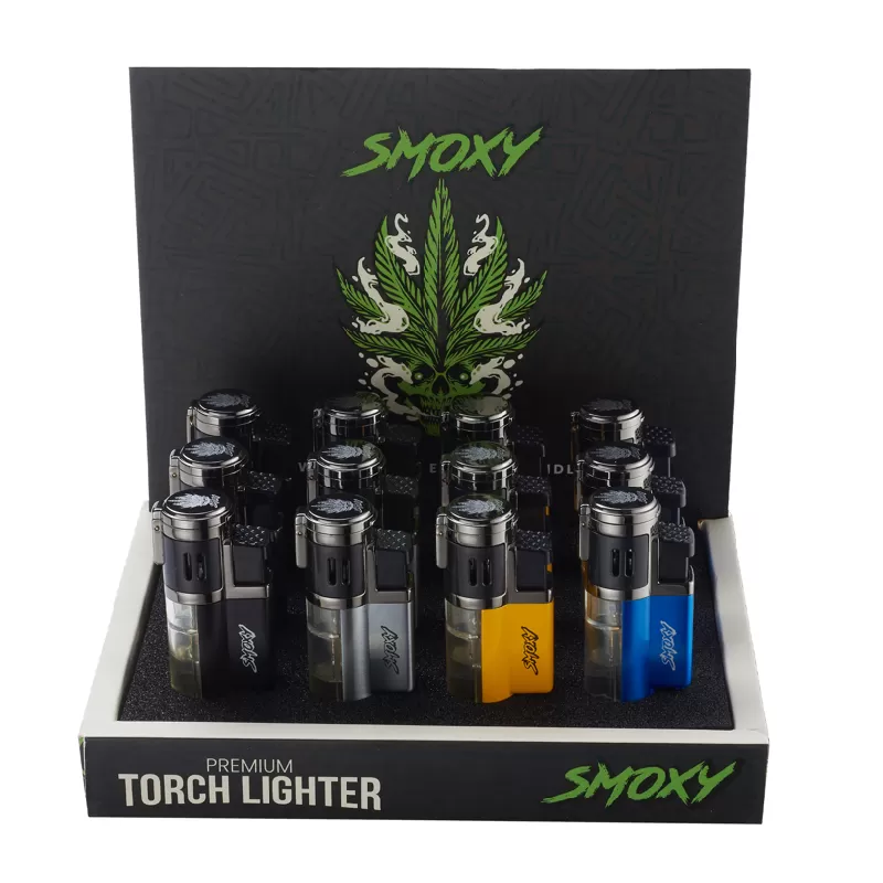 SMOXY TORCH LIGHTER LEXUS 12CT DISPLAY