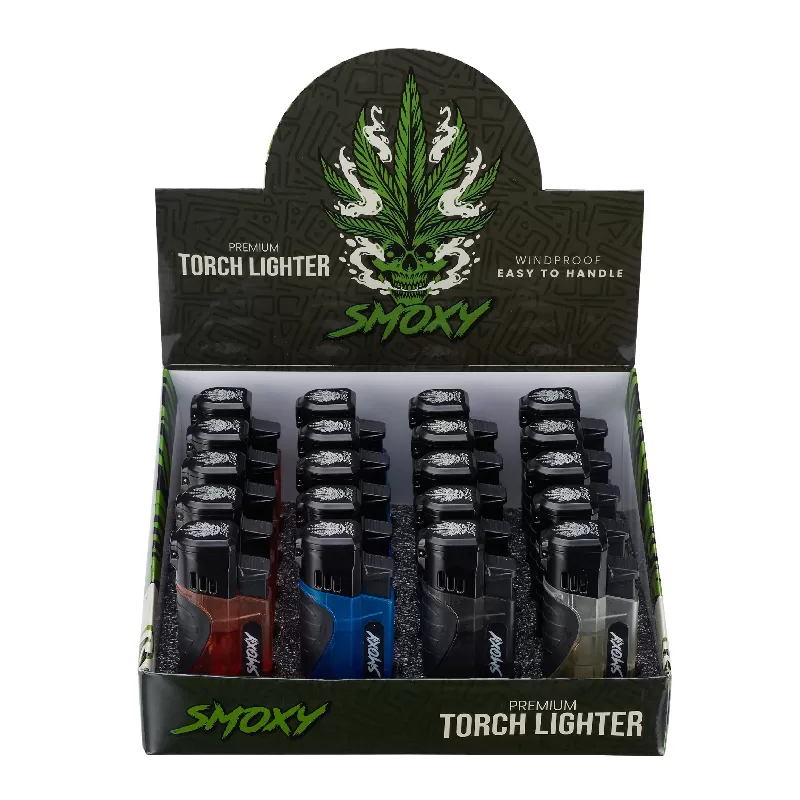 SMOXY TORCH LIGHTER PELE 20CT DISPLAY