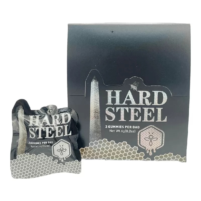 XXX GUMMIES HARD STEEL  - 24CT DISPLAY