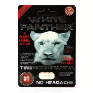 WHITE PANTHER SINGLE PILL