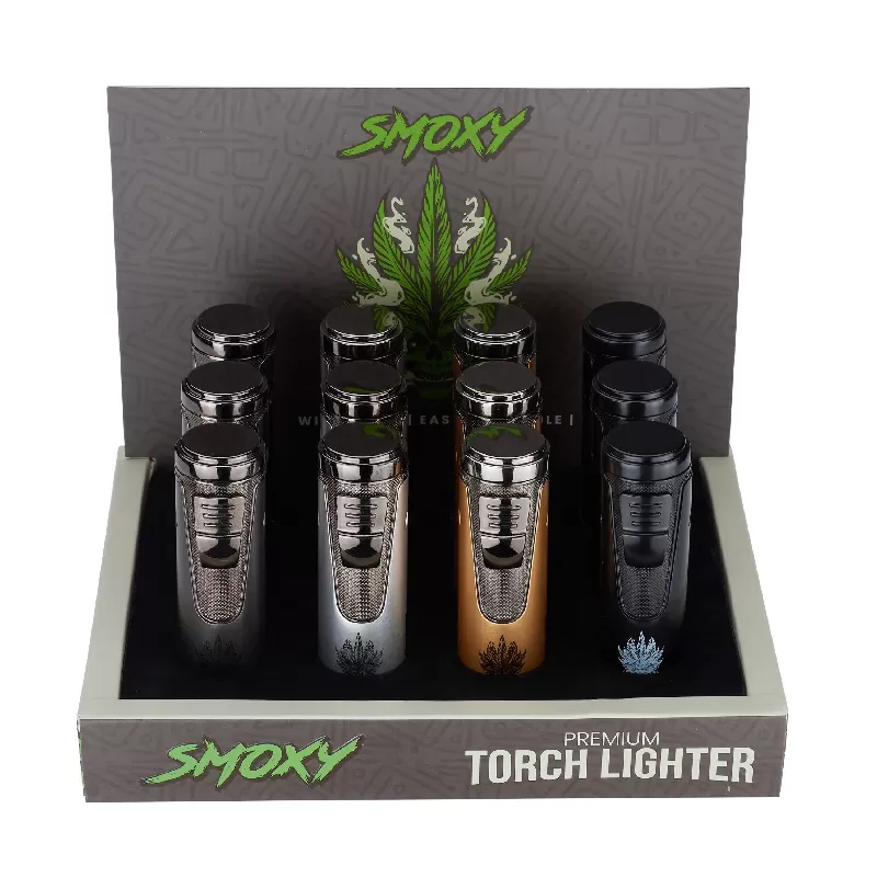 SMOXY TORCH LIGHTER BENTLEY 12CT DISPLAY