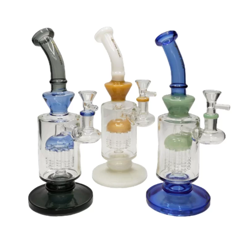 12'' COLORTUBE TREE BEND URBAN GLASS WATERPIPE