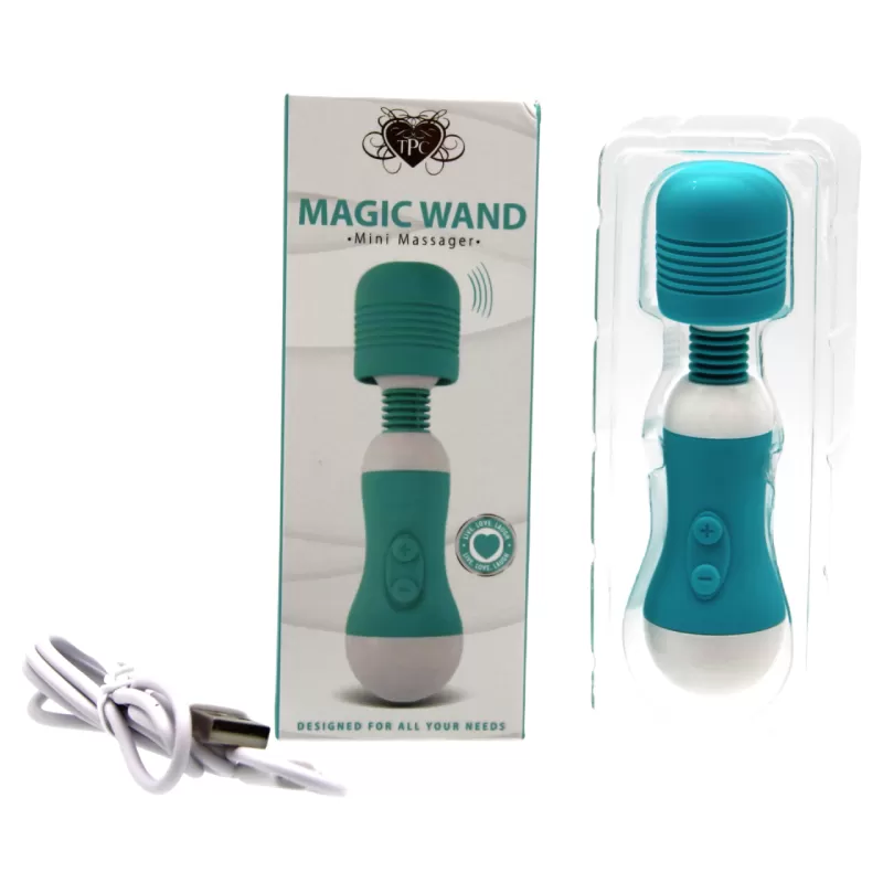 MAGIC WAND MINI MASSAGER (BLUE)