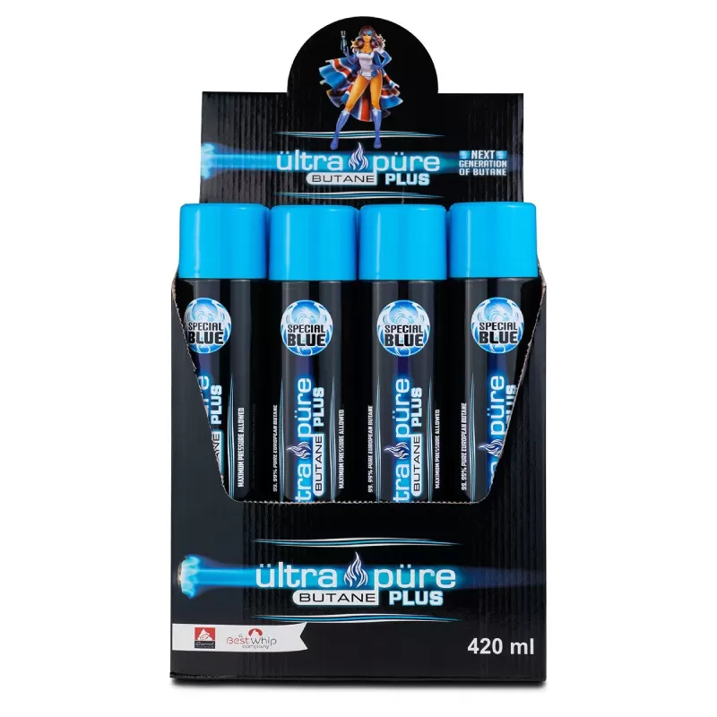 SPECIAL BLUE ULTRA PURE PLUS 420ML BUTANE - BOX OF 12
