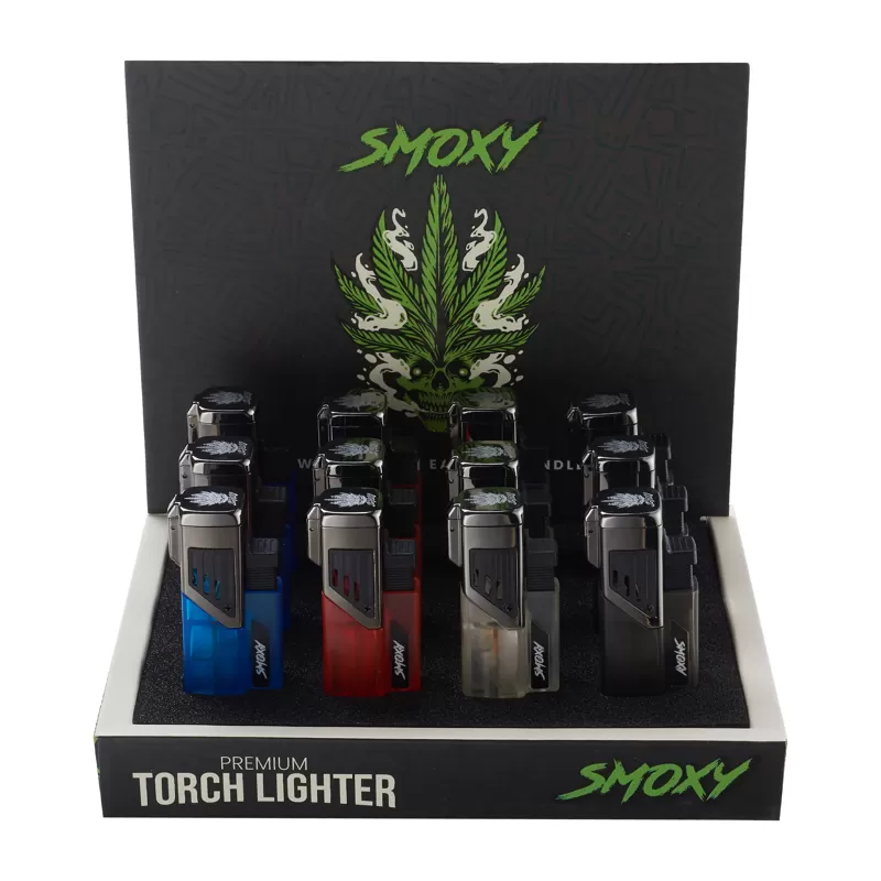 SMOXY TORCH LIGHTER RA 12CT DISPLAY