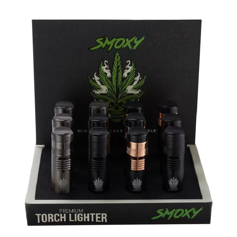SMOXY TORCH LIGHTER PRESIDENTE 12CT DISPLAY