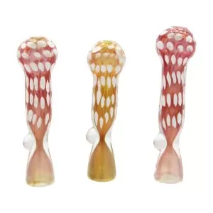 RB 1 HT GOLD DOTS CHILLUM