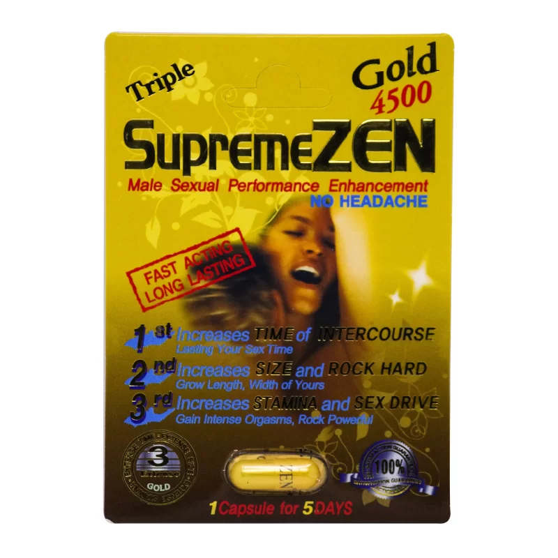 SUPREME ZEN GOLD 4500 - 1 CAPSULE