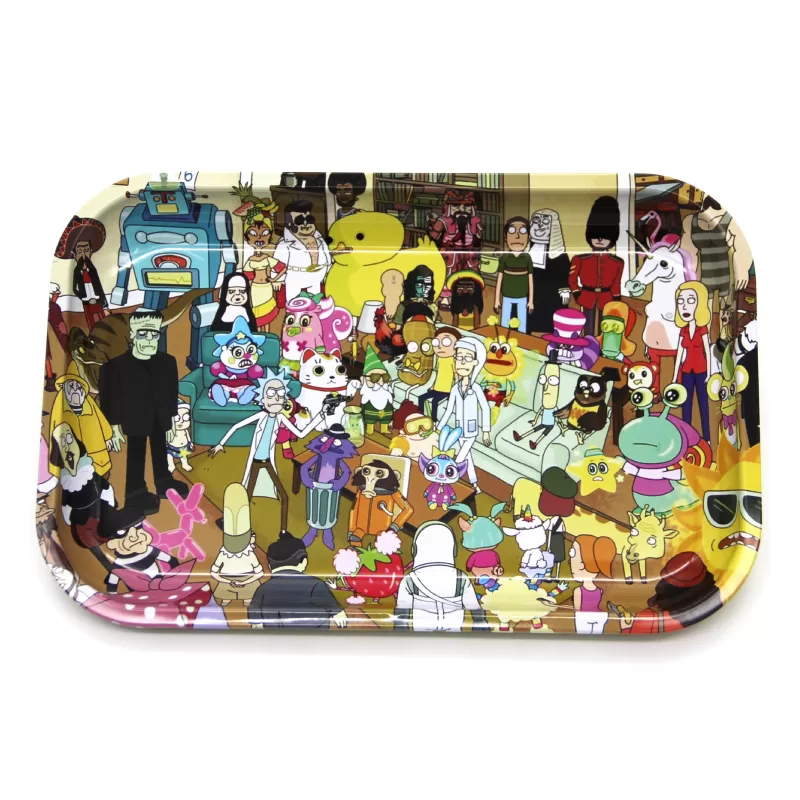 MEDIUM METAL- RICK AND MORTY HOUSE PARTY