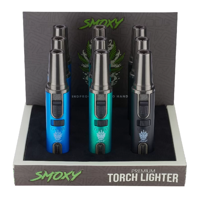 SMOXY TORCH LIGHTER DEFENDER 9CT DISPLAY