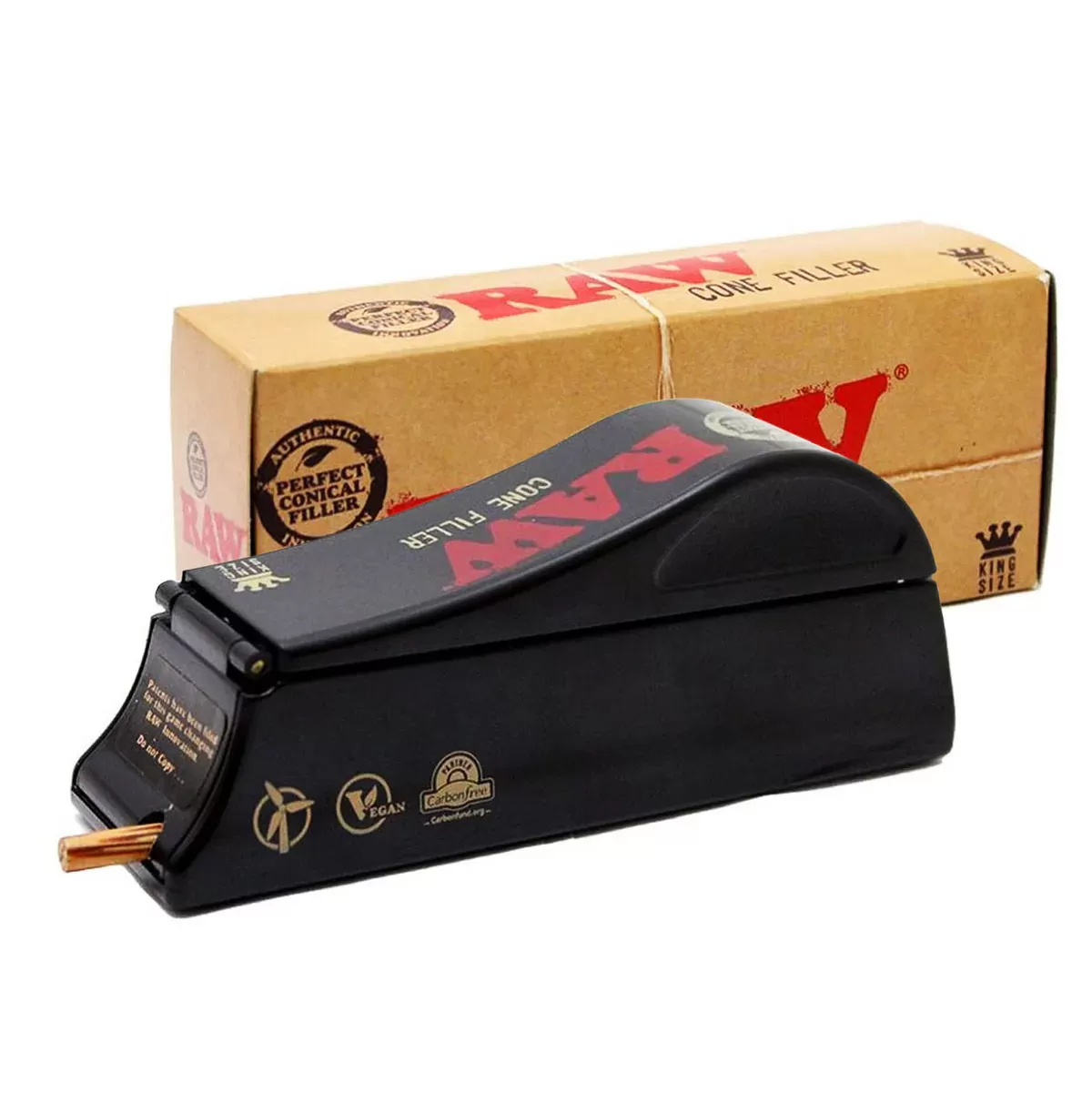 Cone Filler Shooter King Size by RAW – distributed by Gotham Distro