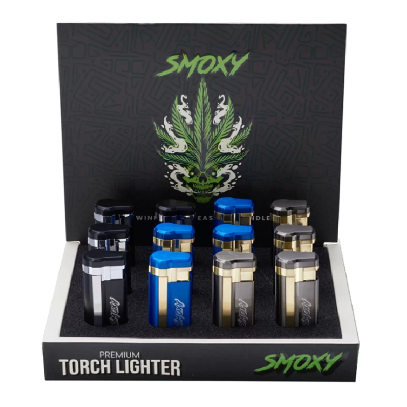 SMOXY TORCH LIGHTER MAZARATE 12CT DISPLAY