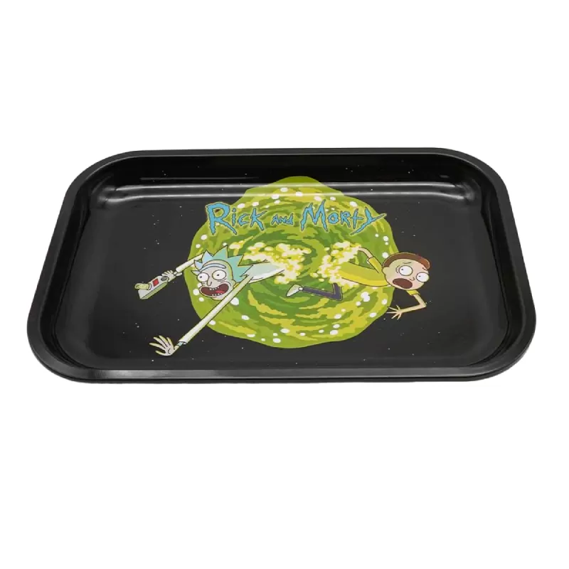 MEDIUM METAL- RICK AND MORTY PORTAL