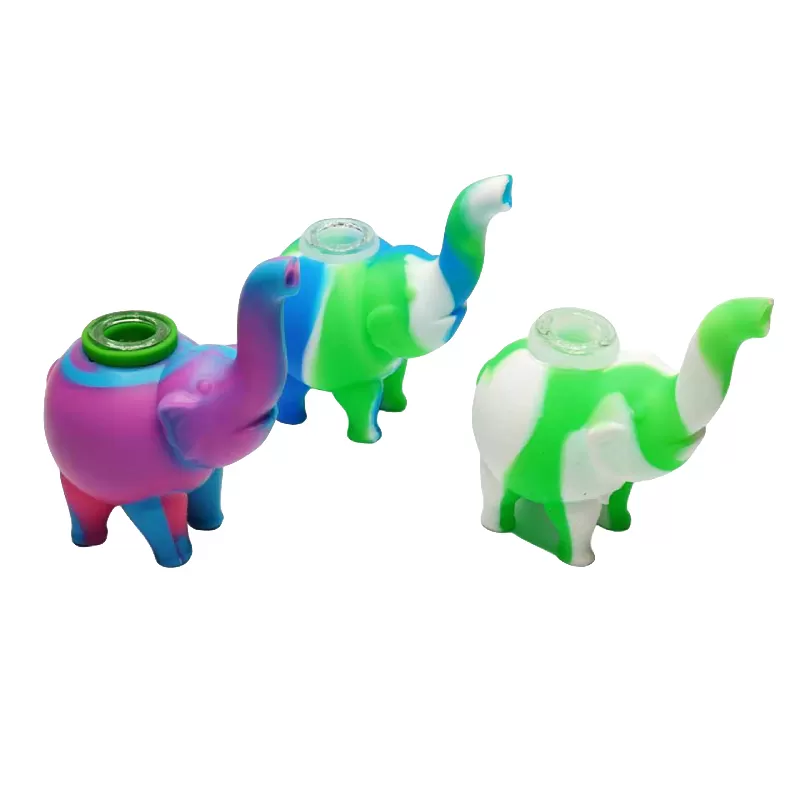SILICONE ELEPHANT REG HAND PIPE