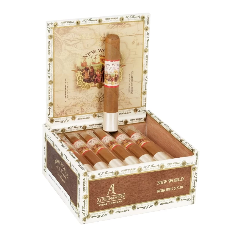 AJ FERNANDEZ NEW WORLD CONNECTICUT ROBUSTO (5 X 50) BOX OF 20