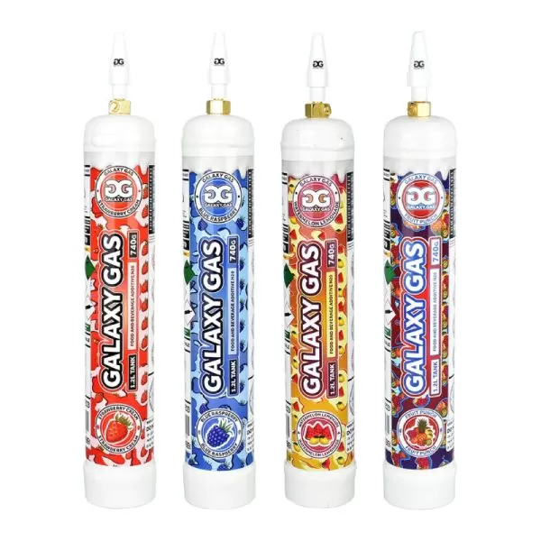 Galaxy Gas 1.2L Tank Nitrous Oxide N2O 740G – vape wholesale distributor usa