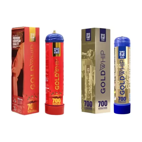 Gold Whip Cream Charger 700G Cylinder – vape wholesale distributor usa