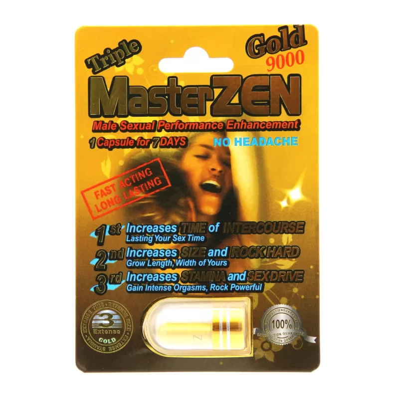 MASTERZEN GOLD 9000 SINGLE PILL