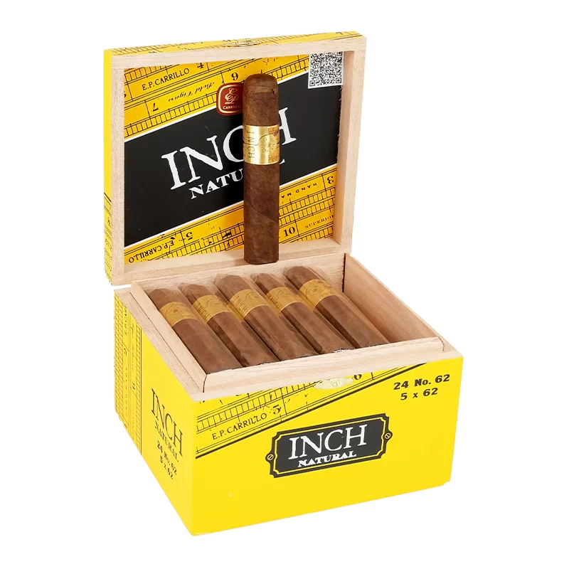 E P CARRILLO INCH NATURAL NO. 62 (5 X 62) BOX OF 24