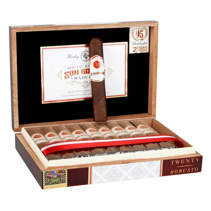 RP SUNGROWN MADURO ROBUSTO BOX PRESSED (5 X 50) BOX OF 20