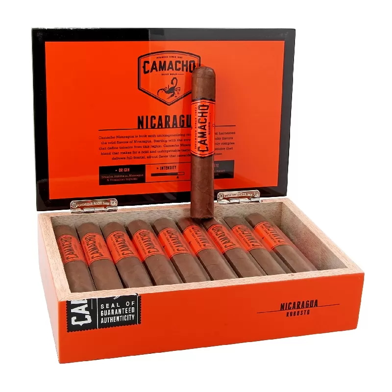 CAMACHO NIC ROBUSTO BOX OF 20