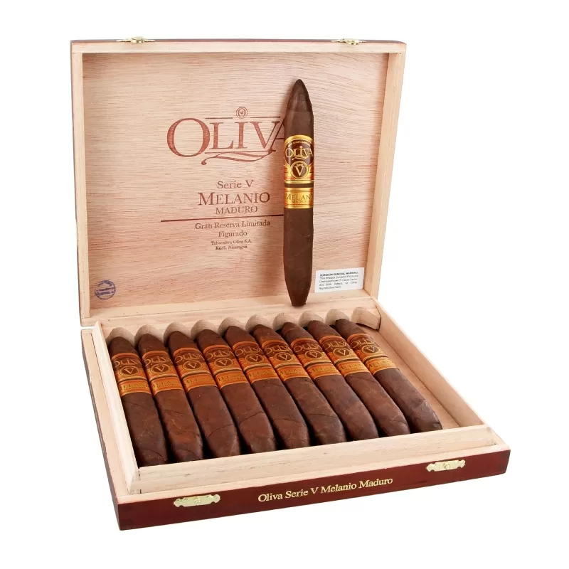 OLIVA SERIE V MELANIO MADURO FIGURADO (6 1/2X52) BOX OF 10