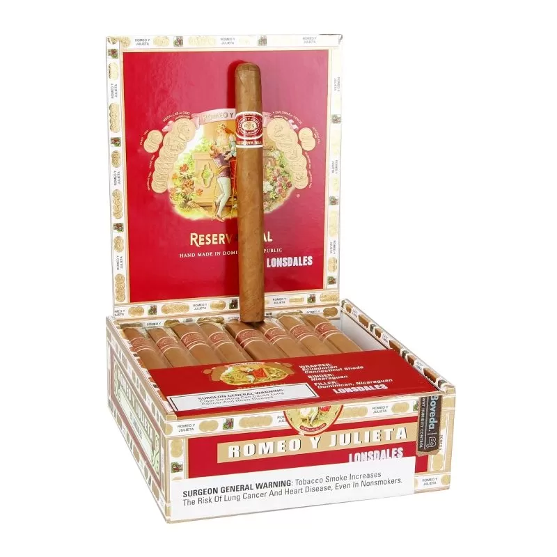 ROMEO Y JULIETA RESERVA REAL LONSDALE (44X6) BOX OF 25
